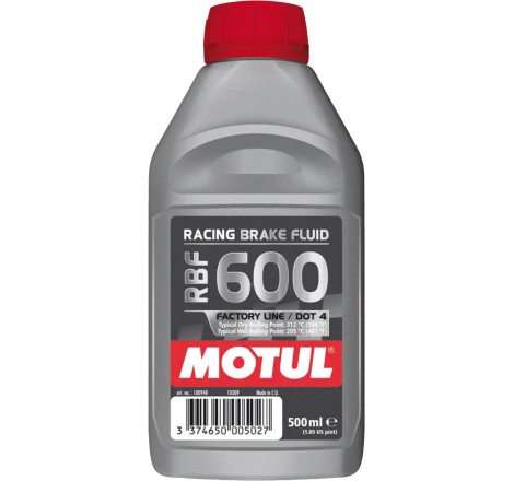 Liquide de Frein Motul RBF 600 DOT 4 500ml | GT Racing