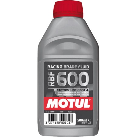 Liquide de Frein Motul RBF 600 DOT 4 500ml | GT Racing