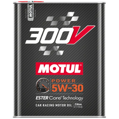 Huile moteur Motul 300V POWER 5W30 (Bidon de 2 litres)