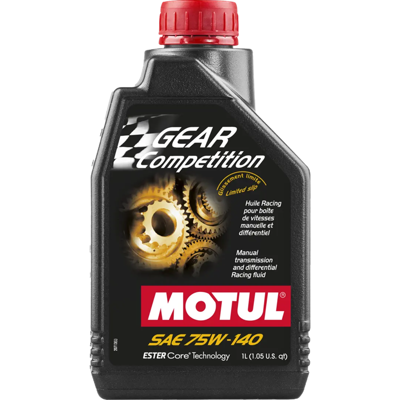 Huile Boîte Motul Gear Compétition 75W140 1L | GT Racing