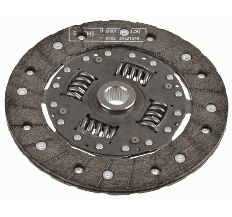 Disque d'embrayage SACHS origine (R5 Gt Turbo - R9/R11 Turbo - Clio 16 S/Williams - R19 16 S)