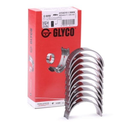 Coussinets de vilebrequin cote réparation  0.25 (R5 Gt Turbo - R9/R11 Turbo)