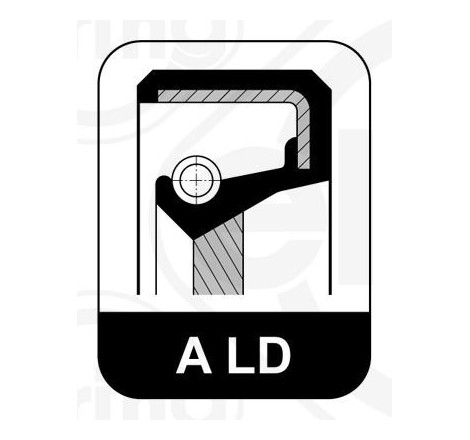 Joint spi largeur 13 mm - Côté volant moteur (R5 Gt Turbo - R9/R11 Turbo)