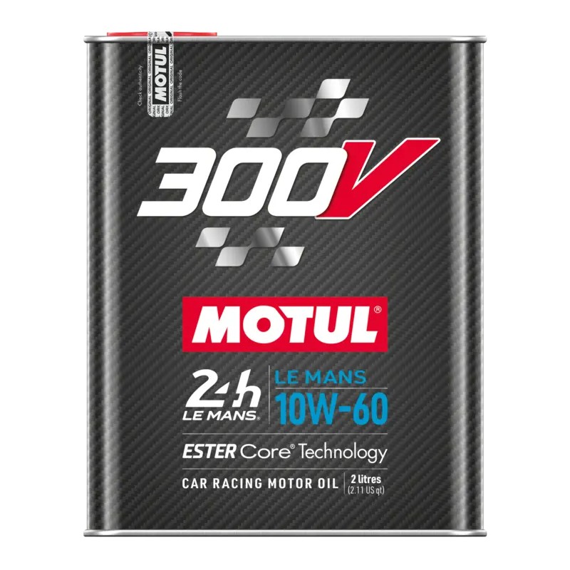 Huile moteur Motul 300V LE MANS 10W60 (Bidon de 2 litres)