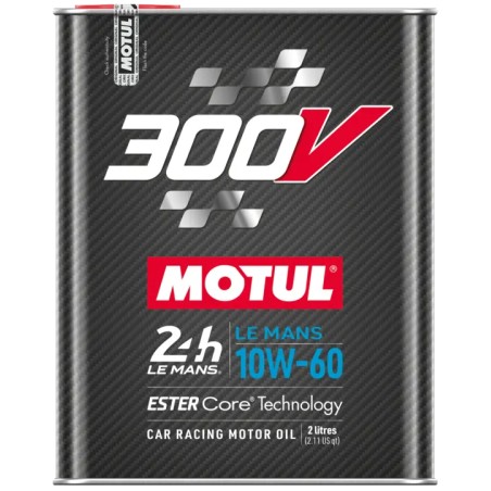 Huile moteur Motul 300V LE MANS 10W60 (Bidon de 2 litres)