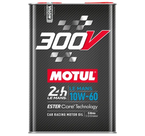 Huile moteur Motul 300V LE MANS 10W60 (Bidon de 5 litres)