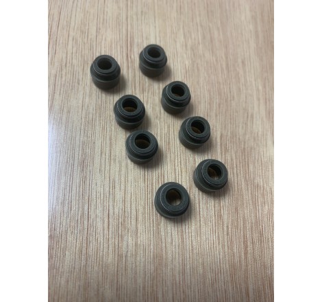 Jeu de 8 joints de queue de soupape FPM (R5 Gt Turbo - R9/R11 Turbo)