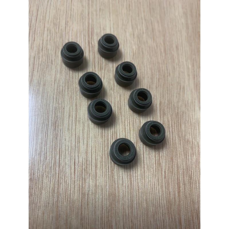 Jeu de 8 joints de queue de soupape FPM (R5 Gt Turbo - R9/R11 Turbo)