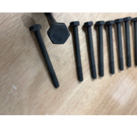 Jeu de 10 boulons de culasse (5 Gt Turbo - R9/R11 Turbo)