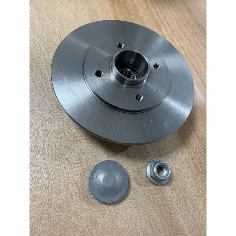 Disque de frein arrière  (R5 Gt Turbo - R9/R11 Turbo - Clio 16 S/Williams - R19 16 S - Mégane Coupé 16 S)