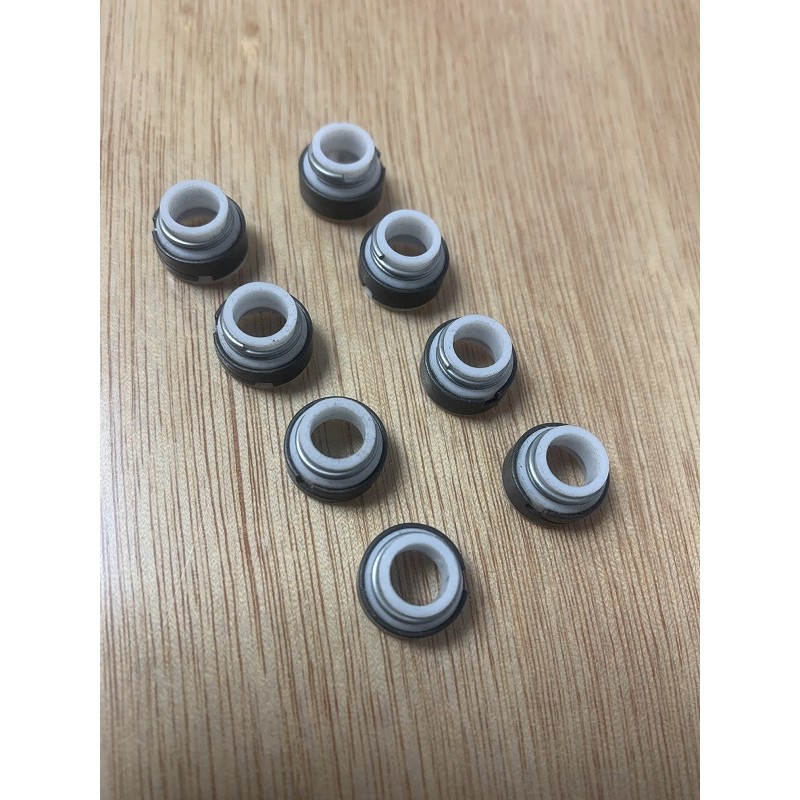 Jeu de 8 joints de queue de soupape PTFE (R5 Gt Turbo - R9/R11 Turbo)