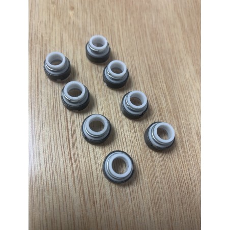 Jeu de 8 joints de queue de soupape PTFE (R5 Gt Turbo - R9/R11 Turbo)